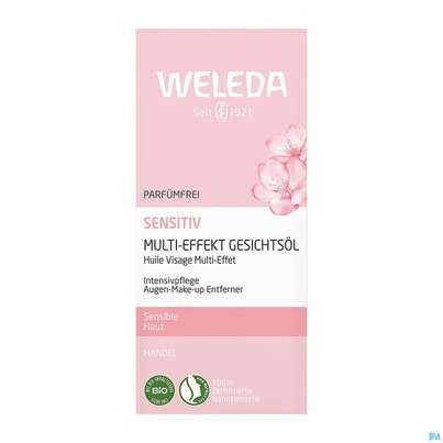 Weleda Sensitiv Gesichtsoel Mandel Multi-effect 50ml, A-Nr.: 5848404 - 01