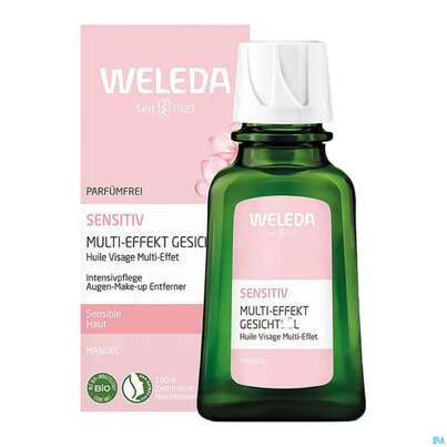 Weleda Sensitiv Gesichtsoel Mandel Multi-effect 50ml, A-Nr.: 5848404 - 08