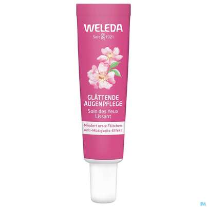Sie sehen eine Packung Weleda Wildrose/+weisser Tee Glaettende Augenpflege 12ml, Produktbild: 03 Weleda Wildrose/+weisser Tee Glaettende Augenpflege 12ml, A-Nr.: 5838185 - 03