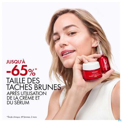 Sie sehen eine Packung Vichy Liftactiv B3 Anti-pigmentflecken Creme Lsf50 50ml, Produktbild: 26 Vichy Liftactiv B3 Anti-pigmentflecken Creme Lsf50 50ml, A-Nr.: 5662504 - 26