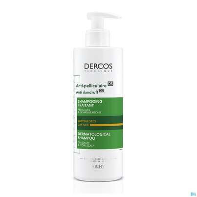 Shampoon Vichy/dercos Anti-schuppen Pflege Trockenes Haar 390ml, A-Nr.: 4491868 - 03