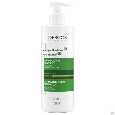 Shampoon Vichy/dercos Anti-schuppen Pflege Trockenes Haar 390ml, A-Nr.: 4491868 - 04