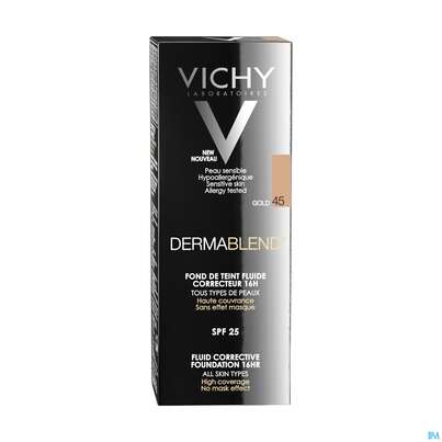 Vichy Dermablend Make-up 45 Gold 30ml, A-Nr.: 3044647 - 07