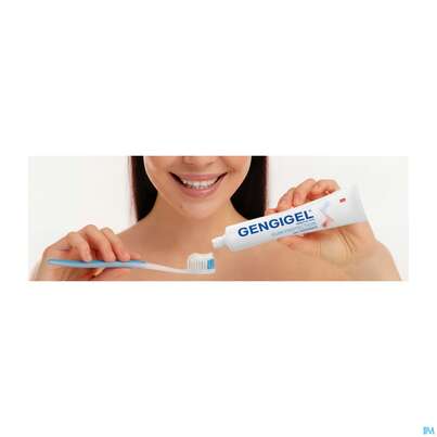 Sie sehen eine Packung Zahnpaste Gengigel 75ml, Produktbild: 11 Zahnpaste Gengigel 75ml, A-Nr.: 5826331 - 11