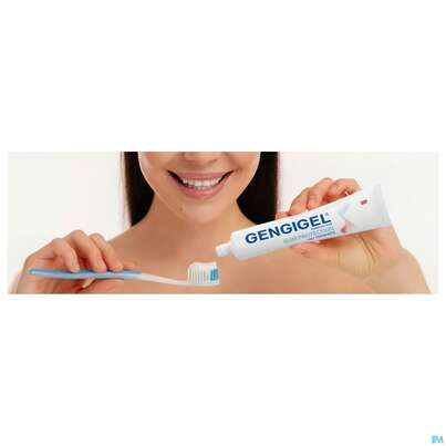 Sie sehen eine Packung Zahnpaste Gengigel 75ml, Produktbild: 12 Zahnpaste Gengigel 75ml, A-Nr.: 5826331 - 12