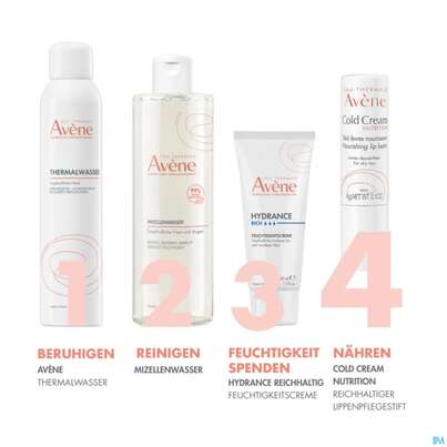 Sie sehen eine Packung Avene Cold Cream Lippenpflegestift 4g, Produktbild: 08 Avene Cold Cream Lippenpflegestift 4g, A-Nr.: 1600127 - 08