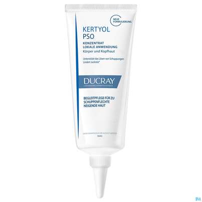 Sie sehen eine Packung Ducray Kertyol P.s.o. Konzentrat Zur Lokalen Anwendung Bei Psoriasis 100ml, Produktbild: 09 Ducray Kertyol P.s.o. Konzentrat Zur Lokalen Anwendung Bei Psoriasis 100ml, A-Nr.: 5606316 - 09