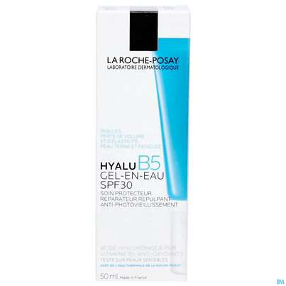 Sie sehen eine Packung La Roche Posay Gesichtspflege Hyalu/b5/aquagel Uv Feuchtigkeitsgel Lsf30 50ml, Produktbild: 03 La Roche Posay Gesichtspflege Hyalu/b5/aquagel Uv Feuchtigkeitsgel Lsf30 50ml, A-Nr.: 5408875 - 03