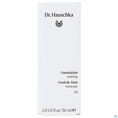 Sie sehen eine Packung Dr. Hauschka Foundation 05 Nutmeg 30ml, Produktbild: 02 Dr. Hauschka Foundation 05 Nutmeg 30ml, A-Nr.: 4592635 - 02