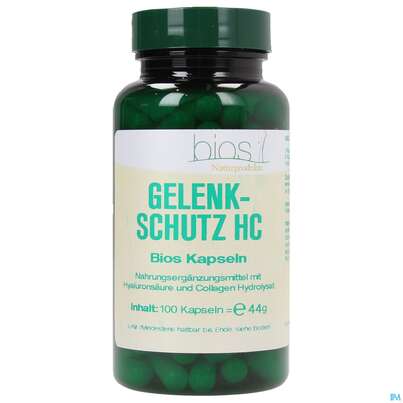 Sie sehen eine Packung Bios Gelenk-schutz Hc 100 Kapseln, Produktbild: 01 Bios Gelenk-schutz Hc 100 Kapseln, A-Nr.: 3891241 - 01