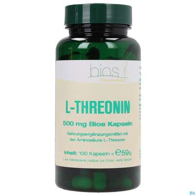 Bios l-threonin 500mg 100 Kapseln, A-Nr.: 3892281 - 01
