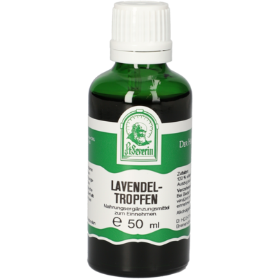 Sie sehen eine Packung LAVENDEL TROPFEN 50 ML, Produktbild: 01 LAVENDEL TROPFEN 50 ML, A-Nr.: 4376759 - 01