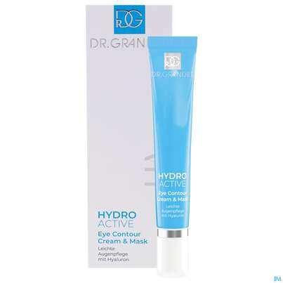 Sie sehen eine Packung Dr.grandel Hydro Active Eye Contour Cream +mask 41538 20ml, Produktbild: 05 Dr.grandel Hydro Active Eye Contour Cream +mask 41538 20ml, A-Nr.: 5893534 - 05