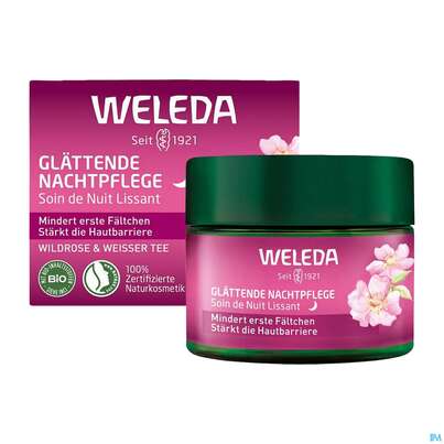 Weleda Wildrose/+weisser Tee Glaettende Nachtpflege 40ml, A-Nr.: 5838179 - 07