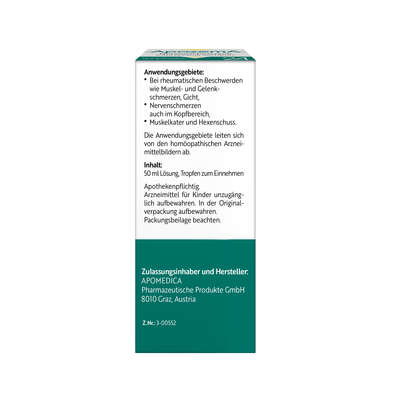 Apozema® Nr. 24 Nervenschmerzen-Tropfen, A-Nr.: 0987897 - 06
