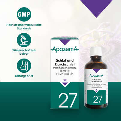 Apozema® Nr. 27 Schlaf- und Durchschlaf-Tropfen, A-Nr.: 0987779 - 04