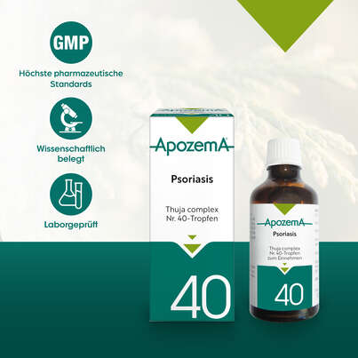 Apozema® Nr. 40 Psoriasis-Tropfen, A-Nr.: 1291175 - 04