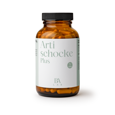 Sie sehen eine Packung Bioflora LAB Artischocke Plus Kapseln 180 Stk, Produktbild: 01 Bioflora LAB Artischocke Plus Kapseln 180 Stk, A-Nr.: 5967095 - 01