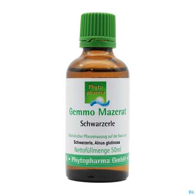 Gemmo Mazerat Schwarzerle Alnus Glutinosa Phytopharma 50ml, A-Nr.: 3107069 - 02
