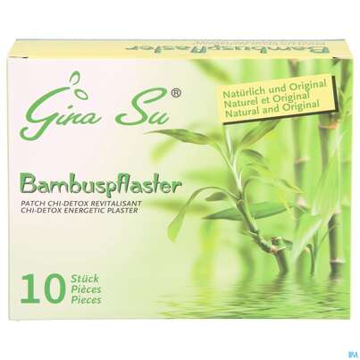 Sie sehen eine Packung Gina Su Vital Bambuspflaster 10st, Produktbild: 01 Gina Su Vital Bambuspflaster 10st, A-Nr.: 4270831 - 01