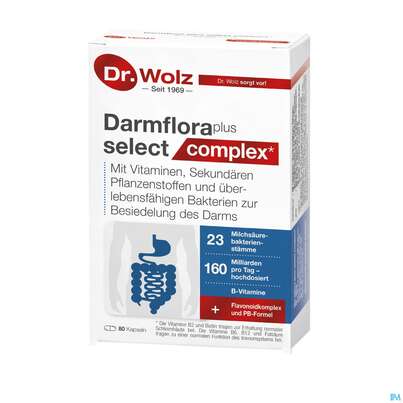 Darmflora Plus Dr.wolz Select Kapseln Nr 60570 80st, A-Nr.: 3839306 - 03