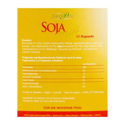 Soja Plus Kapseln Oekopan 60st, A-Nr.: 3049159 - 03