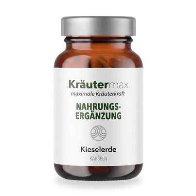 Sie sehen eine Packung Kieselerde Kapseln 90 Stück, Produktbild: 01 Kieselerde Kapseln 90 Stück, A-Nr.: 4849382 - 01