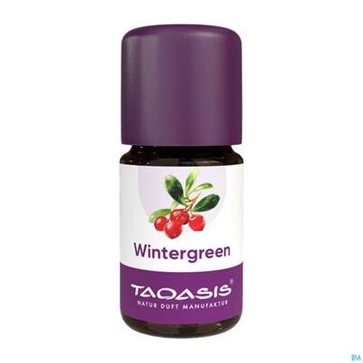 Sie sehen eine Packung Aetherische Oele Taoasis Bio Wintergreen 5ml, Produktbild: 02 Aetherische Oele Taoasis Bio Wintergreen 5ml, A-Nr.: 4158442 - 02