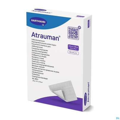 Wundauflagen Atrauman Salbenvlies Wirkstofffr Steril 7,5x 10cm 50st, A-Nr.: 1708882 - 03
