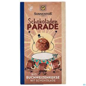 Sonnentor Kekse Bio Schokoladen-parade Glutenfrei 01225 100g, A-Nr.: 5743817 - 01
