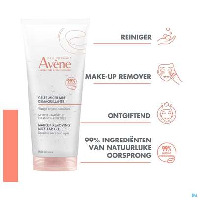 Sie sehen eine Packung Avene Basispflege Mizellengel 200ml, Produktbild: 11 Avene Basispflege Mizellengel 200ml, A-Nr.: 5724286 - 11