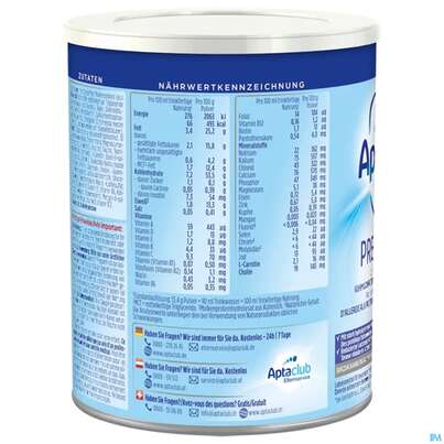 Sie sehen eine Packung Aptamil Spezialnahrung Pregomin 400g, Produktbild: 03 Aptamil Spezialnahrung Pregomin 400g, A-Nr.: 5301841 - 03