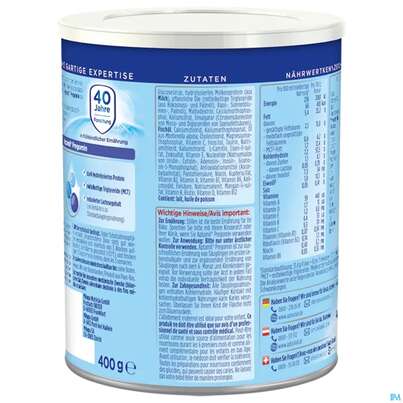 Sie sehen eine Packung Aptamil Spezialnahrung Pregomin 400g, Produktbild: 07 Aptamil Spezialnahrung Pregomin 400g, A-Nr.: 5301841 - 07