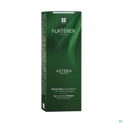 Sie sehen eine Packung Furterer Astera Sensitive Hochverträgliches Shampoo 200ml, Produktbild: 01 Furterer Astera Sensitive Hochverträgliches Shampoo 200ml, A-Nr.: 5617165 - 01