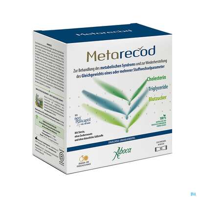 Sie sehen eine Packung Aboca Metarecod 2,5g 40st, Produktbild: 03 Aboca Metarecod 2,5g 40st, A-Nr.: 5906610 - 03