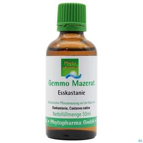 Gemmo Mazerat Esskastanie Castanea Sativa Phytopharma 50ml, A-Nr.: 3107158 - 01