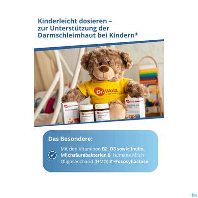 Sie sehen eine Packung Darmflora Plus Dr.wolz Kinder Pulver +familie Nr 60519 68g, Produktbild: 14 Darmflora Plus Dr.wolz Kinder Pulver +familie Nr 60519 68g, A-Nr.: 5186699 - 14