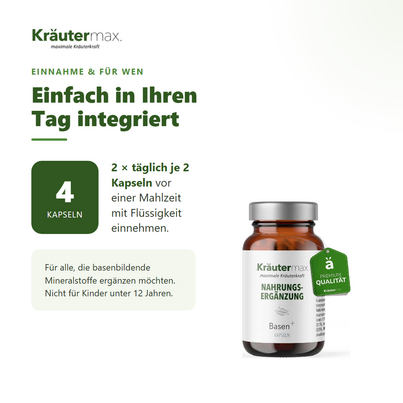 Basen Kapseln 60 Stück, A-Nr.: 4318029 - 04