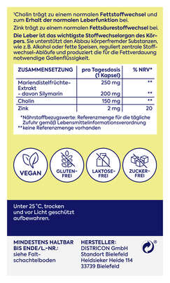 Zirkulin Leber Vital hochdosiert KAP 30ST, A-Nr.: 6142250 - 04