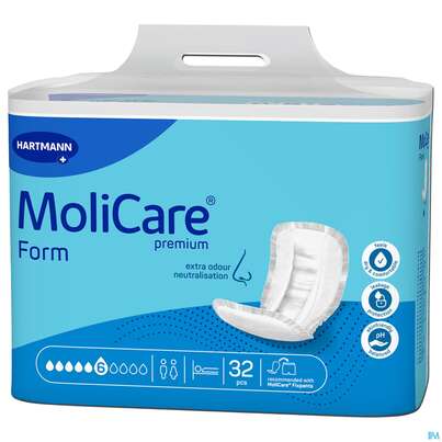 Inkontinenz Molicare Premium Form 6 Tropfen 32st, A-Nr.: 5602330 - 01