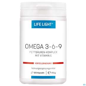 Omega -3-6-9 Kapseln Life Light 120st, A-Nr.: 3130039 - 01