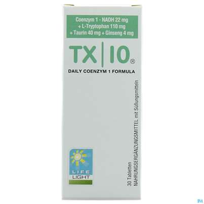 Tx 10 Lutschpastillen Entspannt Die Nerven 22mg Nadh +tryptophan 30st, A-Nr.: 3828998 - 02