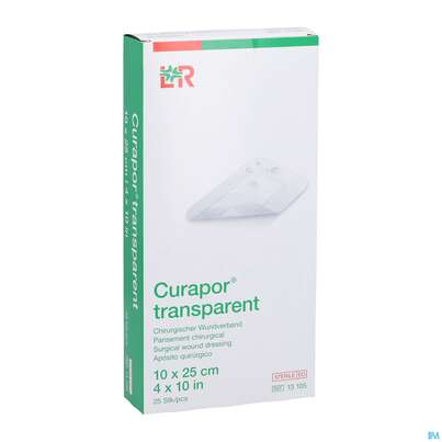 Wundverband Curapor Steril Transparent 10x 25cm 25st, A-Nr.: 2850263 - 03