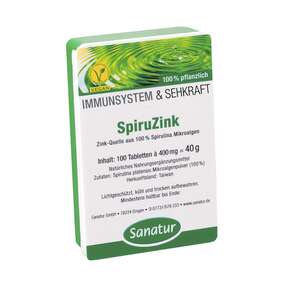 Sanatur SpiruZink hefefrei Hau Tabletten, A-Nr.: 4258669 - 01