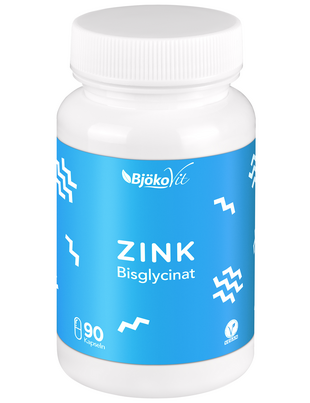 Sie sehen eine Packung BjökoVit Zink Bisglycinat 25mg Kapseln vegan, Produktbild: 02 BjökoVit Zink Bisglycinat 25mg Kapseln vegan, A-Nr.: 5174638 - 02