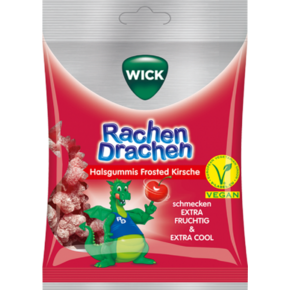 WICK RACHEN DRACHEN KIRSCHE 75g, Btl., A-Nr.: 1654376 - 01