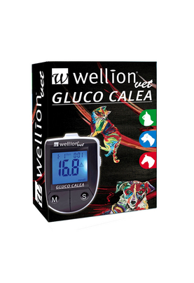 WELLVET703DE WellionVet GLUCO CALEA Blutzuckermessgeräte Set, A-Nr.: 4063368 - 01