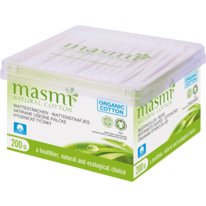 Masmi Organic Care - Bio Kosmetikstäbchen - Ohrstäbchen, A-Nr.: 4368932 - 01