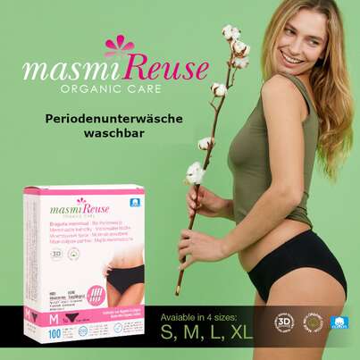 Masmi Organic Care - Bio Kosmetikstäbchen - Ohrstäbchen, A-Nr.: 4368932 - 03