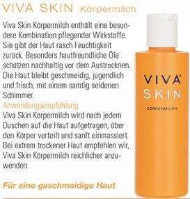 Viva Skin Körpermilch 200ml, A-Nr.: 2012616 - 02